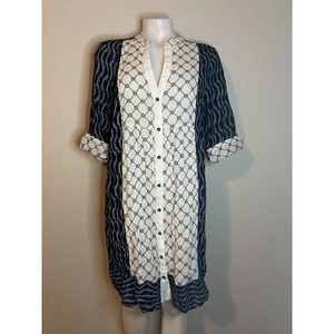 💜Womens Size M NYC African Tunic Dress